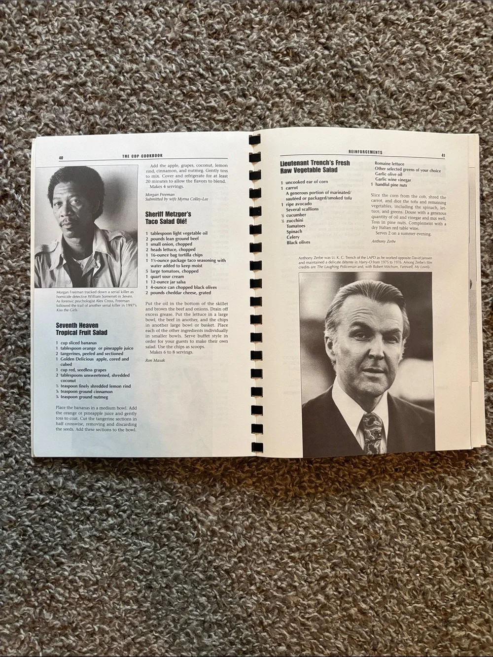 The Cop Cookbook used good shape